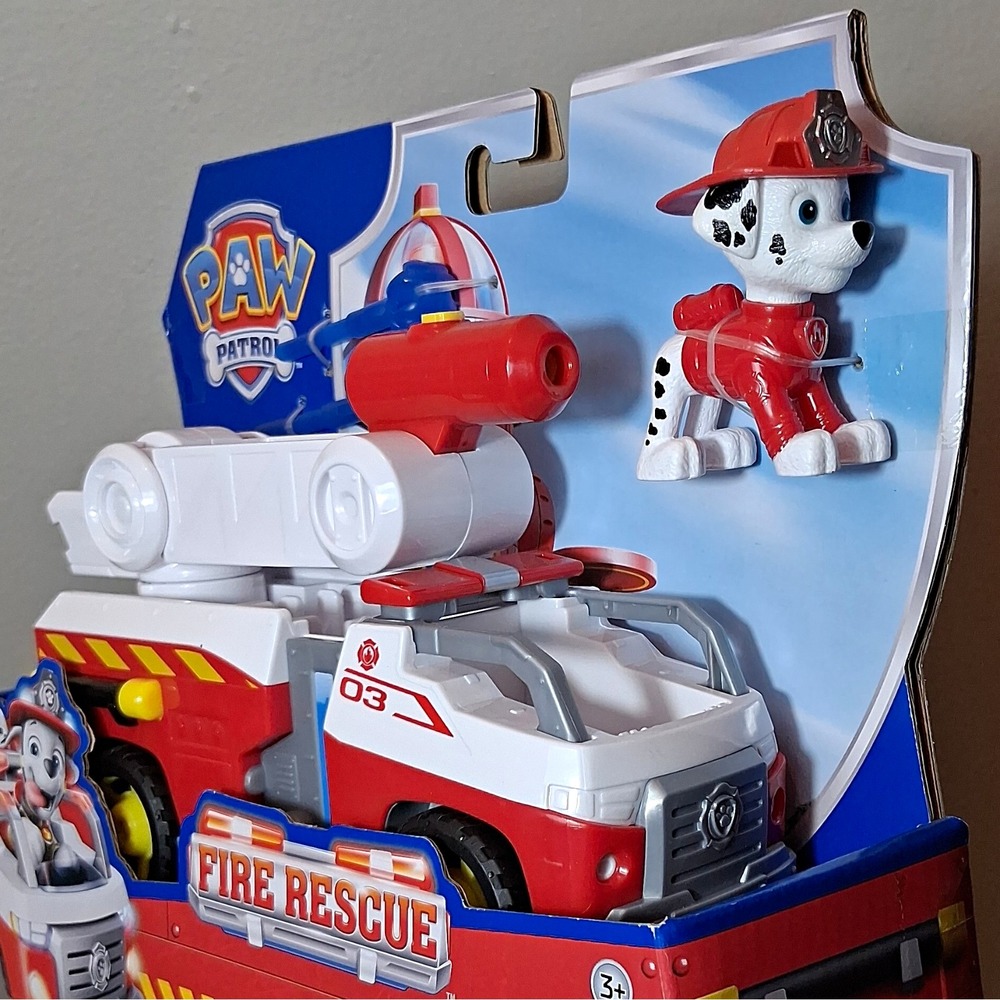 PAW Patrol Christmas Gift Birthday Marshall Dalmatian Dog Fire Rescue Kids Toy